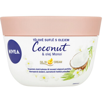 Coconut & Manoi Oil - Tělové suflé s olejem 